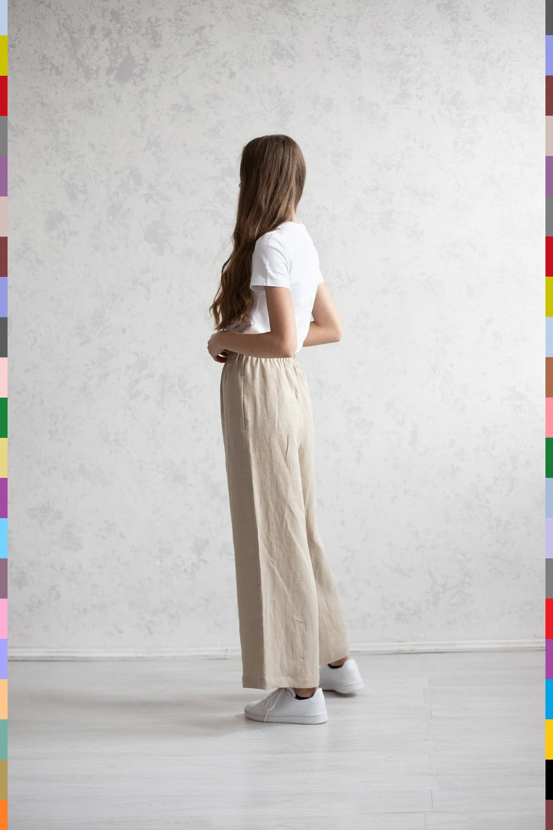 Linen women pants