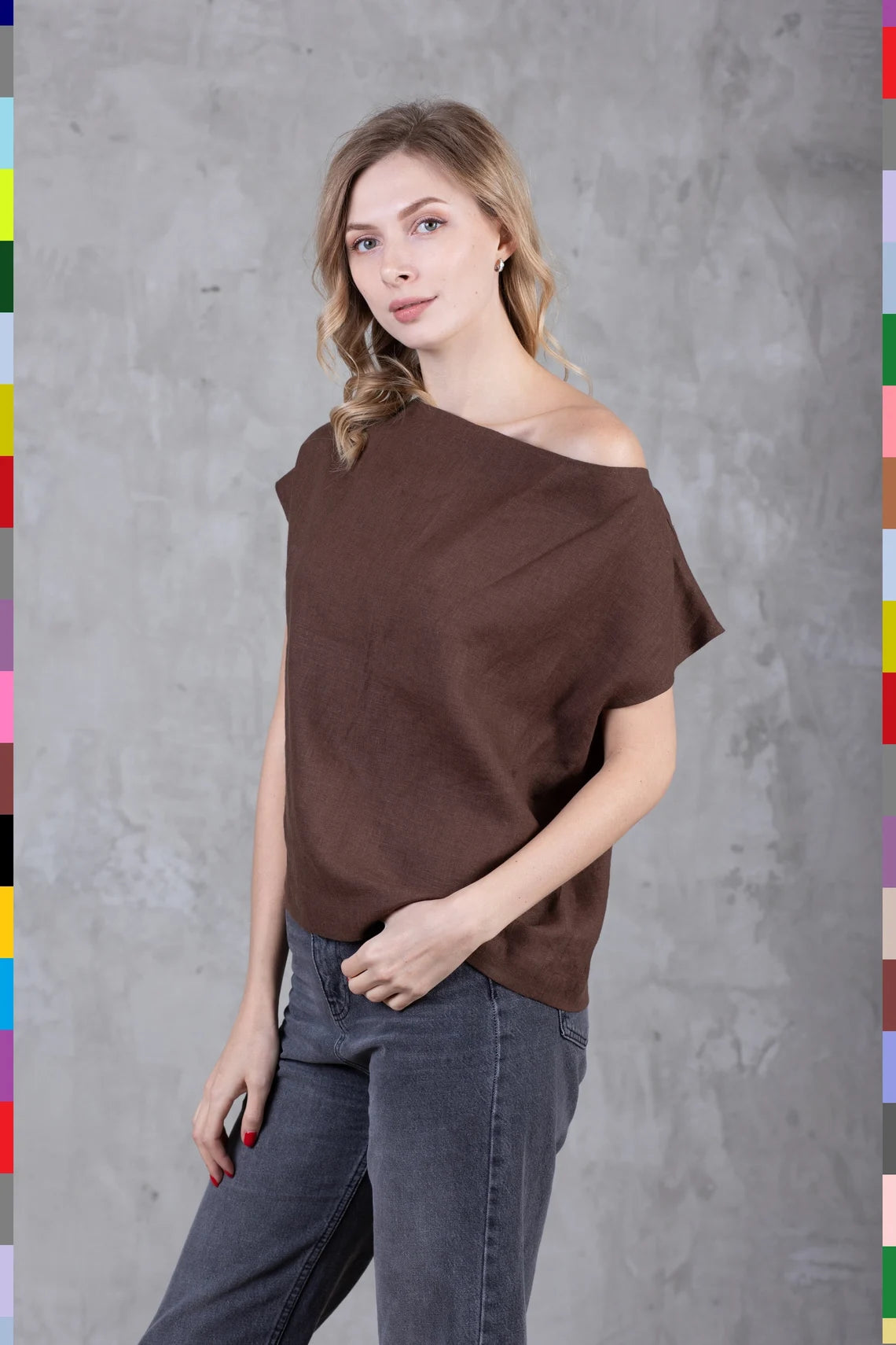 Linen women top