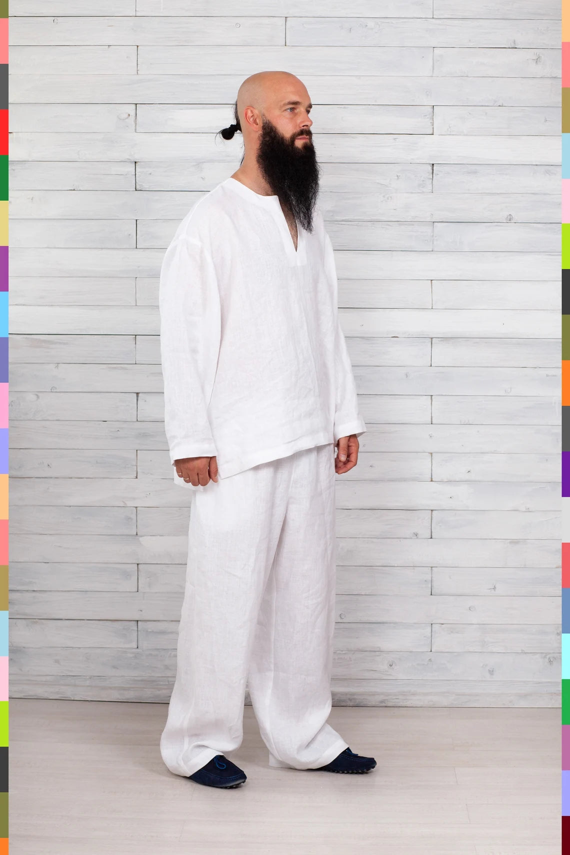 Linen men pants