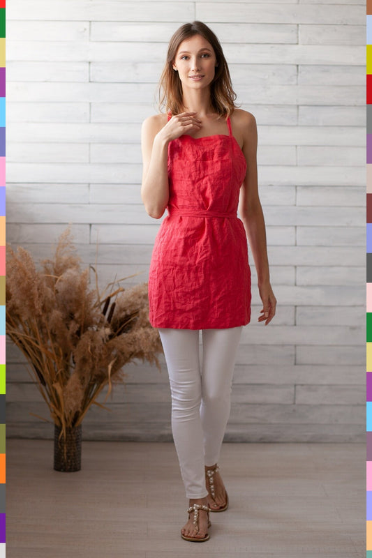 Linen women top