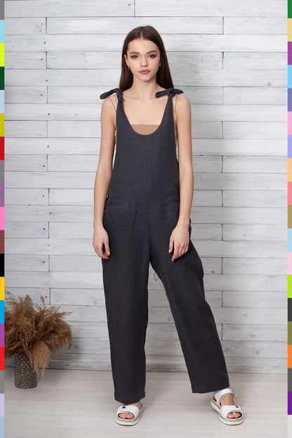 Linen women jumpsuit