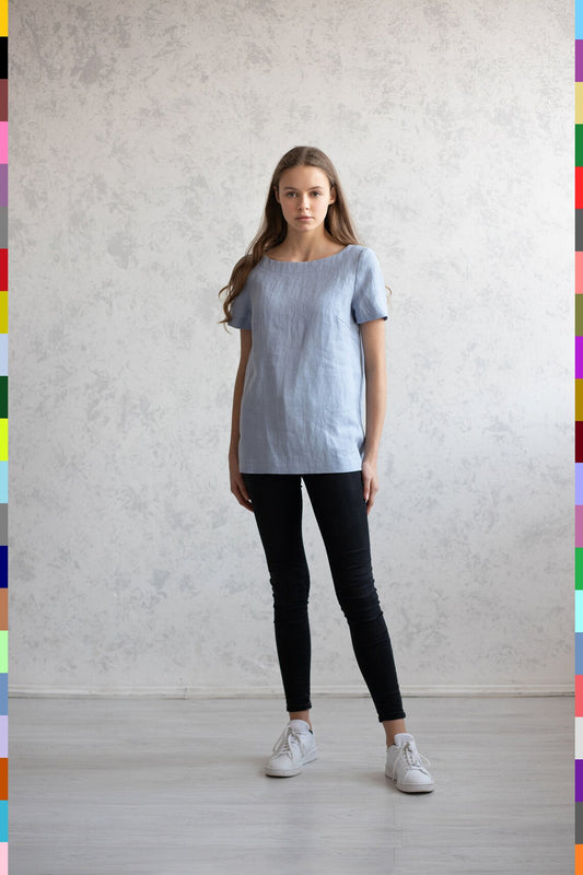 Linen women top