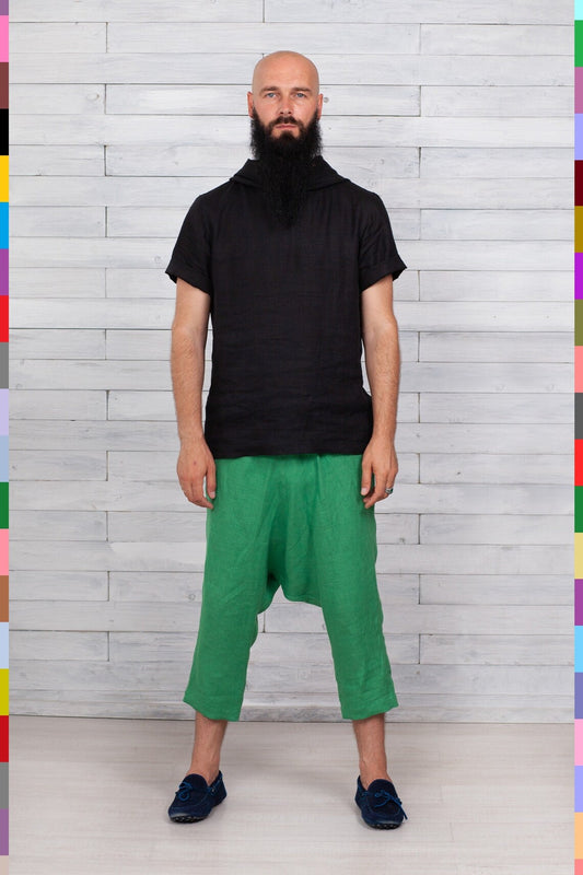 Linen men pants