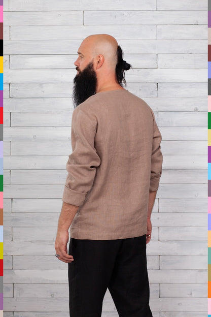 Linen men t-shirt