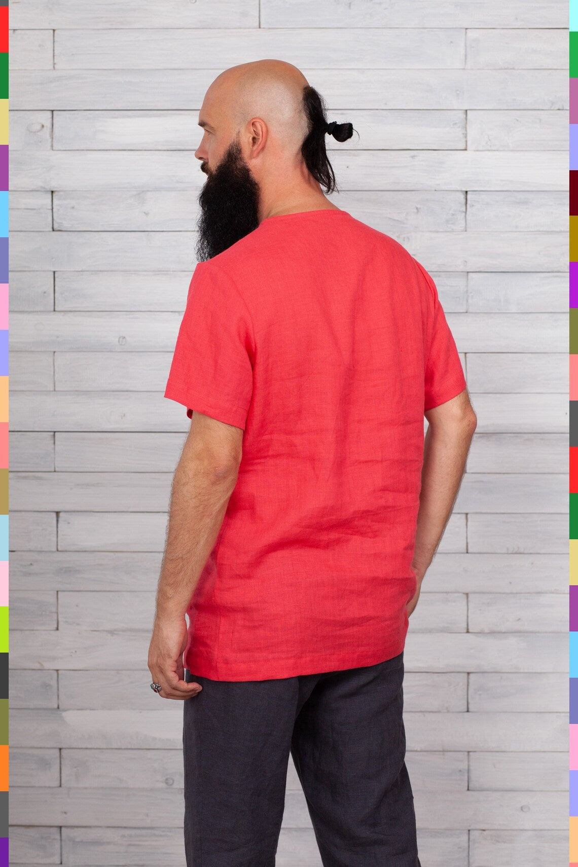 Linen men t-shirt