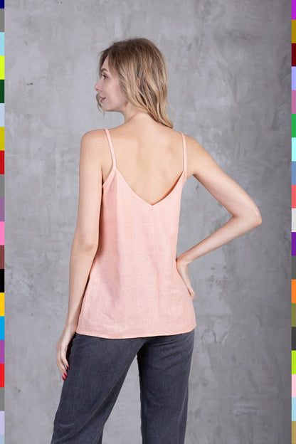 Linen women top