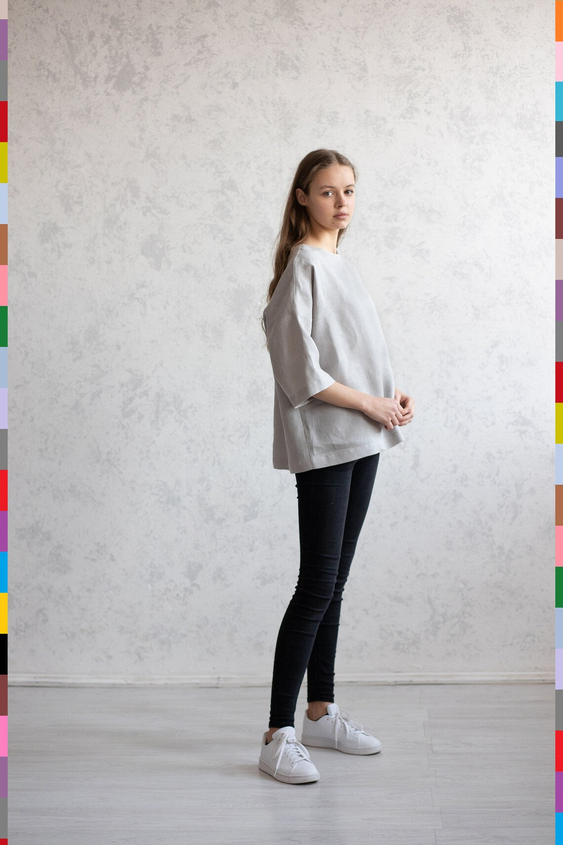 Linen women top