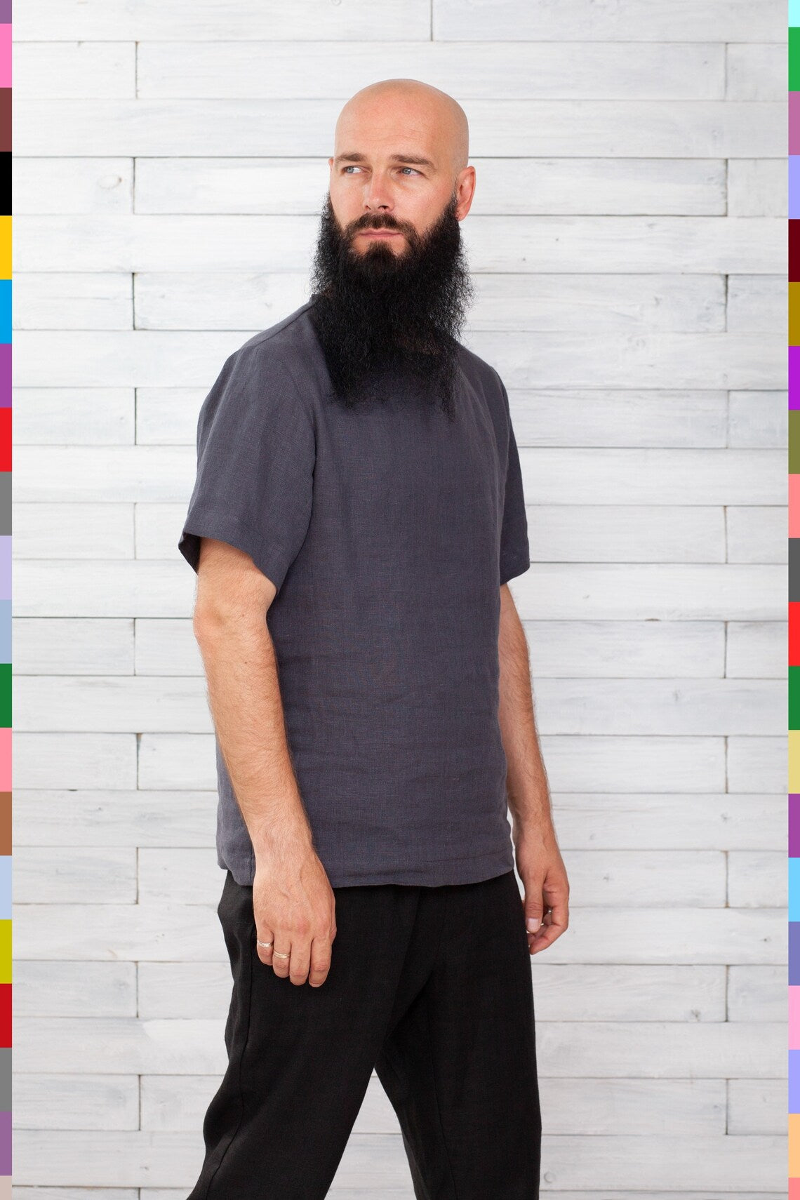 Linen men t-shirt