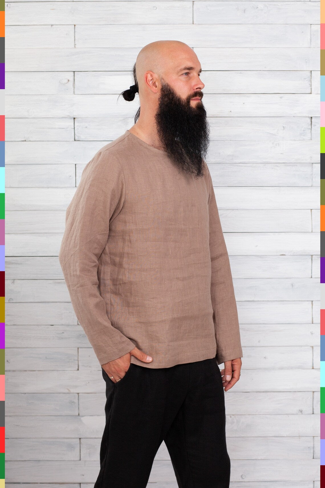 Linen men t-shirt