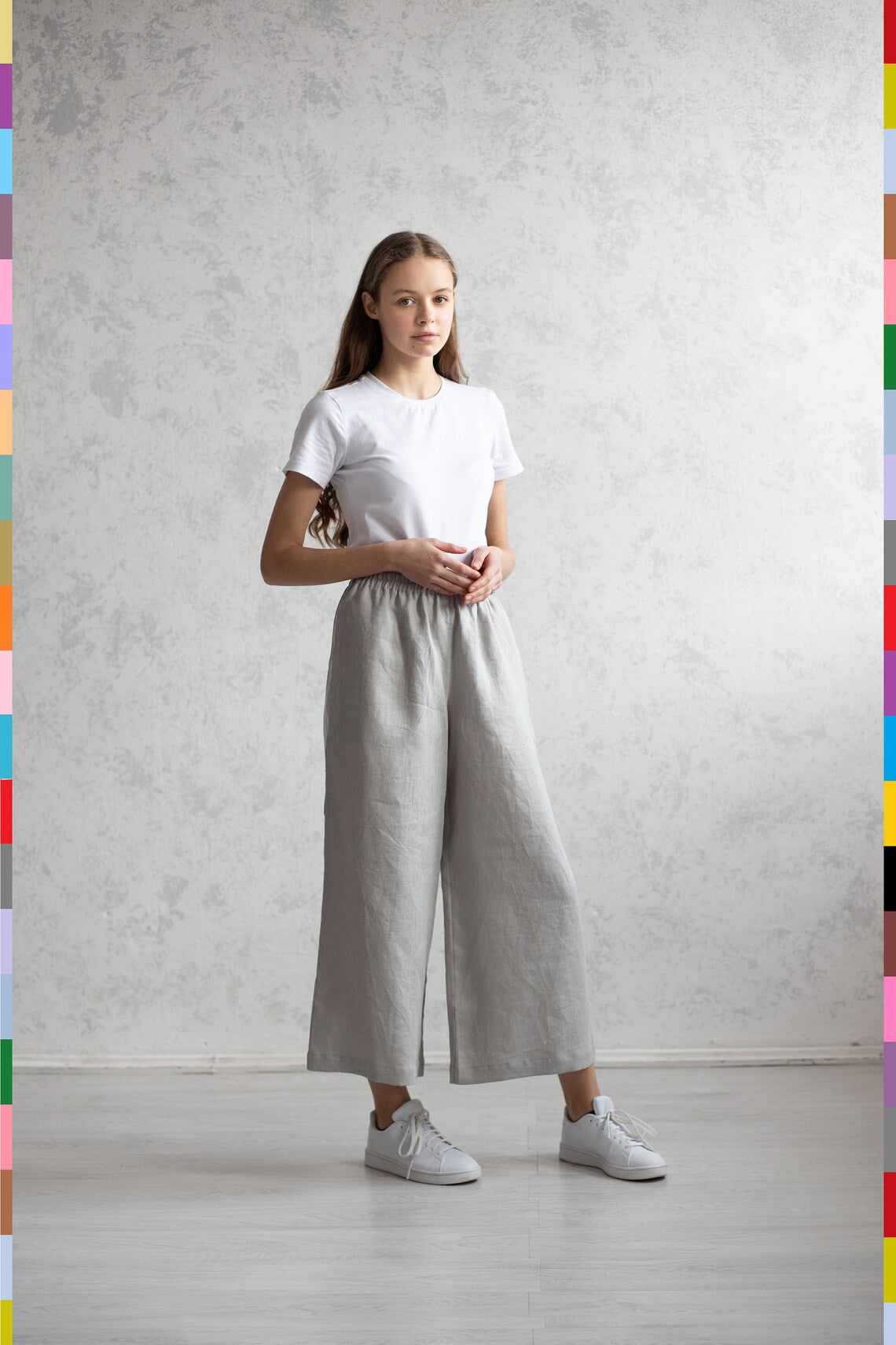 Linen women pants