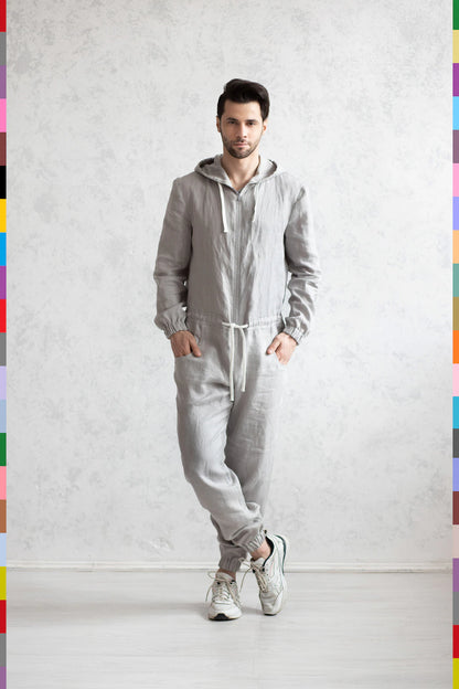 Linen men fitness set