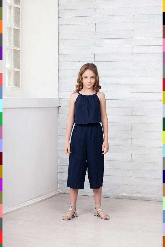 Linen kids top