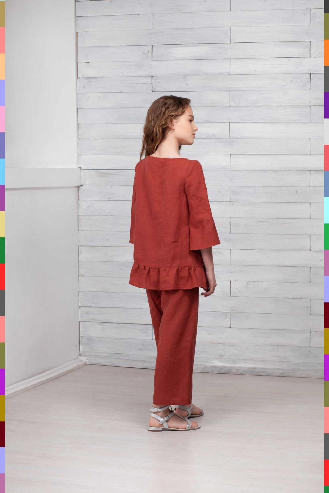 Linen kids top