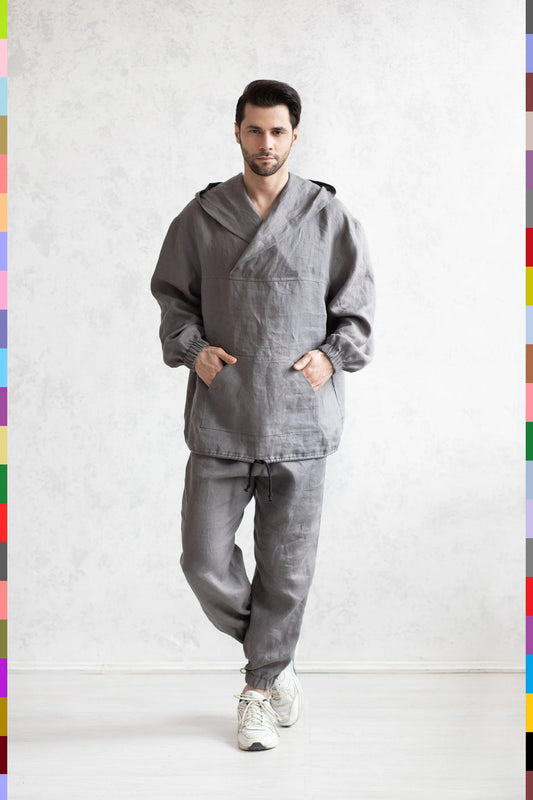 Linen men fitness set